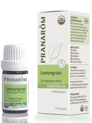 Lemongrass Essential Oil, Organic