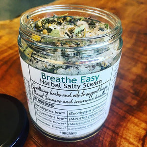 Breathe Easy Herbal Salty Steam